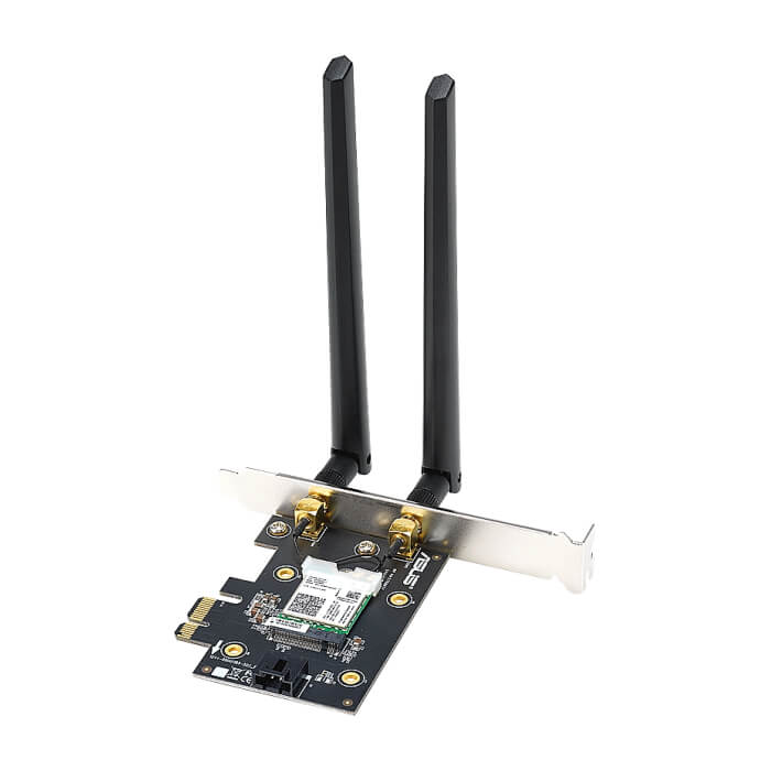 Asus PCI-E Adapter, PCE-AX3000, AX3000, Dual-Band, Bluetooth 5.0, WPA3, OFDMA, MU-MIMO (тъмнейл - 5)