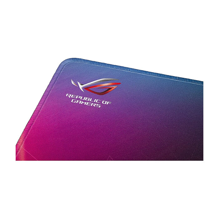 Asus ROG Strix Edge large, vertical gaming mouse pad with gaming-optimized surface, full-color anti-fray stitched edges and a non-slip rubber base (тъмнейл - 5)