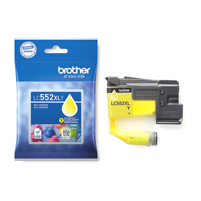 Brother LC-552 XL Yellow Ink Cartridge High Yield ID 94201 на супер цена