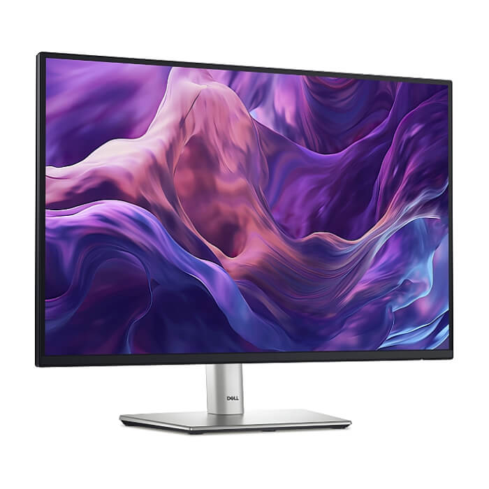 Dell P2425E, 24" WUXGA LED, IPS Anti-Glare, 5ms, 100 Hz, 1500:1, 300 cd/m2, 1920x1200, 99% sRGB, USB-C, 4xUSB 3.2, HDMI, Display Port, VGA, RJ45, PD 90W, Height Adjustable, Pivot, Swivel, Tilt, Black ID 76858 (тъмнейл - 2)