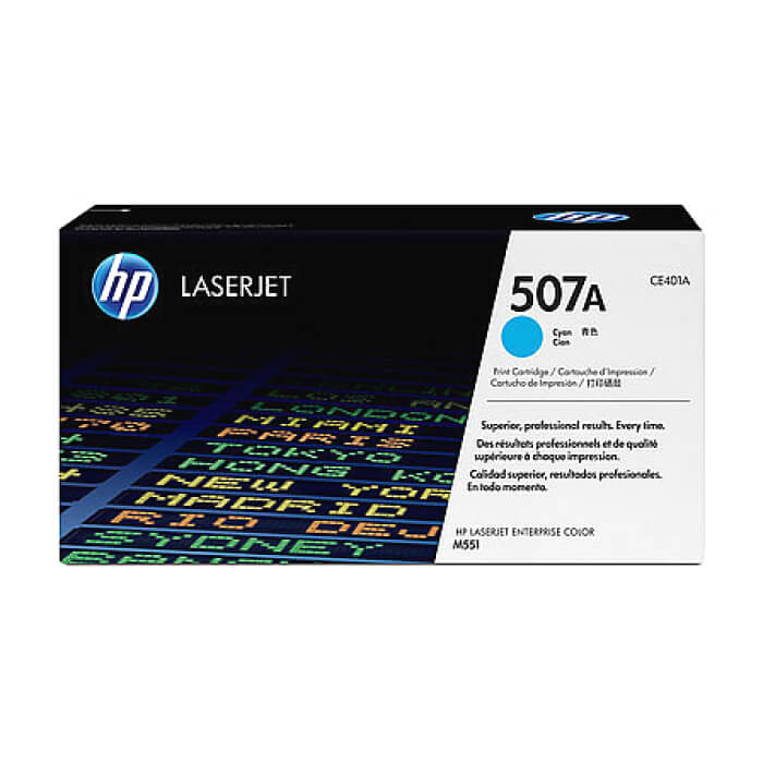 HP 507A Cyan LaserJet Toner Cartridge ID 68824 на супер цена