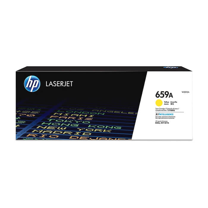 HP 659A Yellow Original LaserJet Toner Cartridge ID 68653 HP 659A Yellow Original LaserJet Toner Cartridge ID 68653