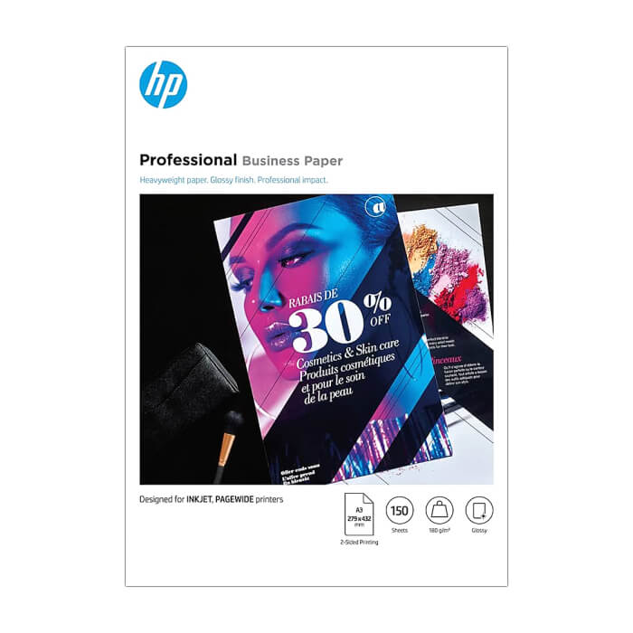 HP Inkjet, PageWide and Laser Professional Business Paper, A4, glossy, 180g/m2, 150 sheets ID 70830 на супер цена