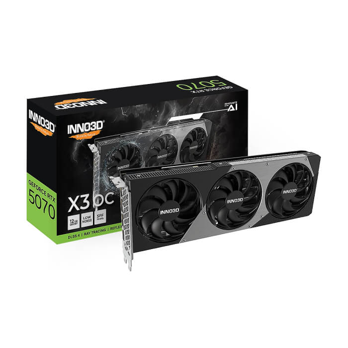 Inno3D GeForce RTX 5070 12GB GDDR7 X3 OC ID 86248 (тъмнейл - 3)