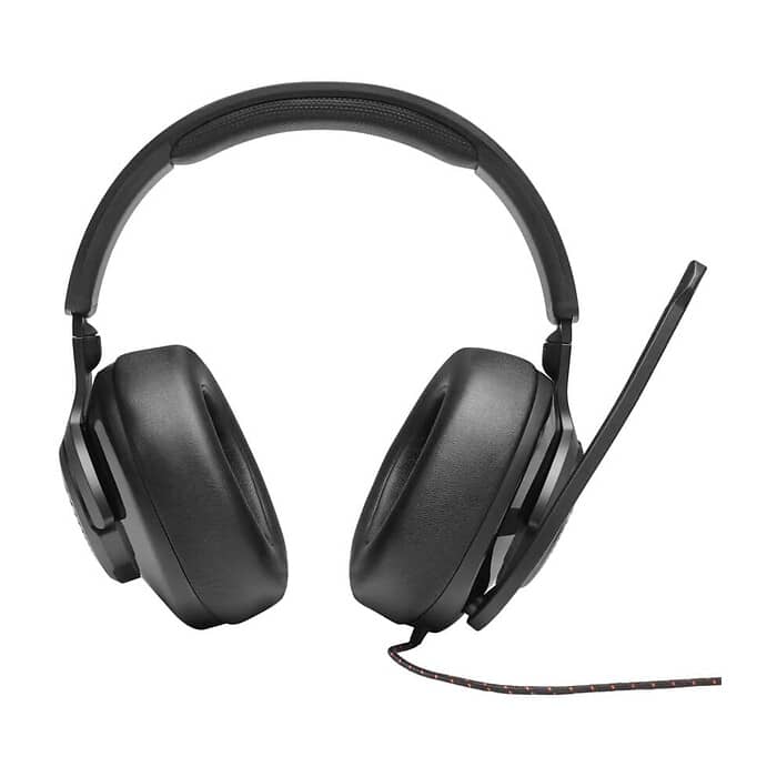 JBL QUANTUM 300 BLK Hybrid wired over-ear gaming headset with flip-up mic ID 74606 (тъмнейл - 2)