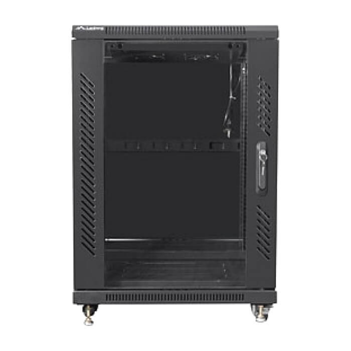 Lanberg rack cabinet 19" free-standing 15U/600x800 (flat pack) black ID 87201 (тъмнейл - 3)