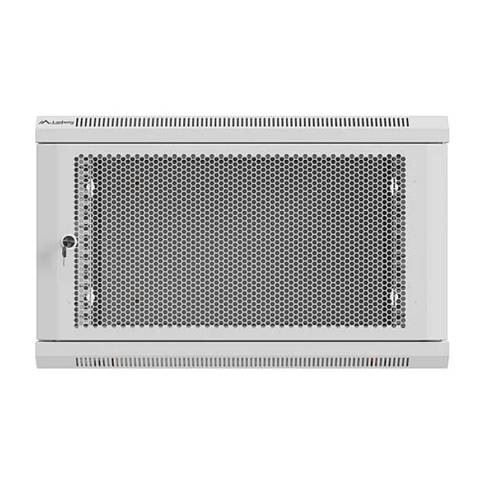Lanberg rack cabinet 19" wall-mount 9U / 600x600 for self-assembly (flat pack), grey ID 92944 на супер цена