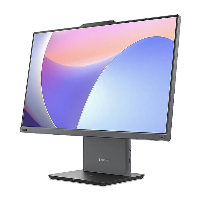 Lenovo ThinkCentre neo 50a 24 G5 AIO Intel Core i7-13620H (up to 4.9GHz, 24MB), 16GB DDR5 5200MHz, 512GB SSD, 23.8" FHD (1920x1080) IPS AG, Intel UHD Graphics, WLAN, BT, 5 MP Cam, KB, Mouse, Luna Grey, Monitor Stand, DOS, 3Y Onsite ID 88696 (тъмнейл - 2)