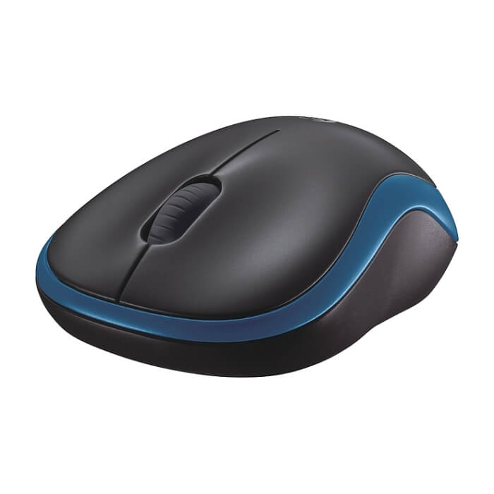 Logitech Wireless Mouse M185 Blue (тъмнейл - 3)