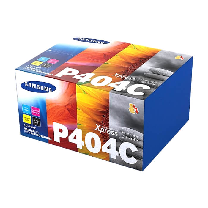 Samsung CLT-P404C 4-pk CYMK Toner Crtg ID 68129 (тъмнейл - 2)