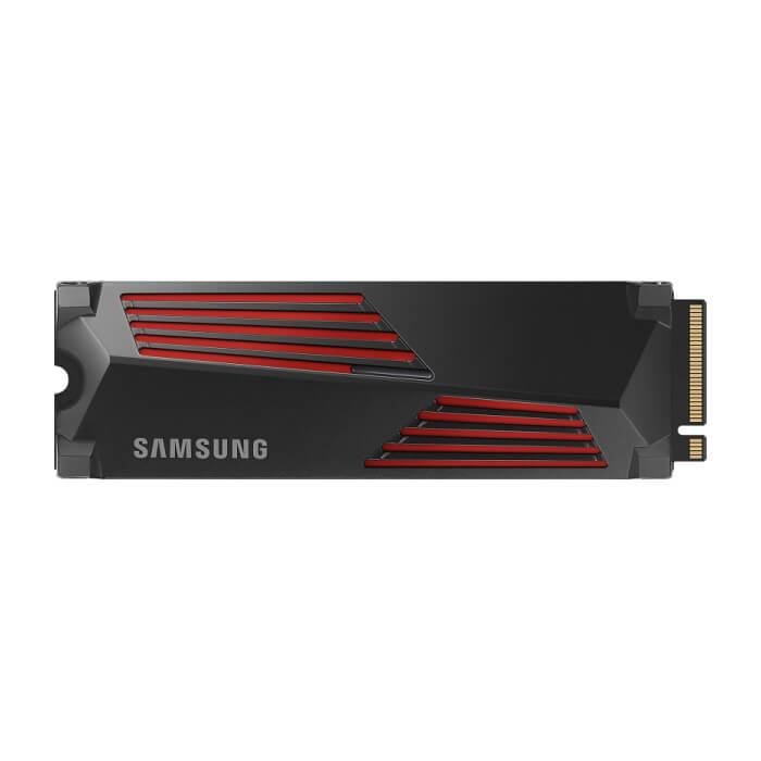 Samsung SSD 990 PRO 2TB Heatsink PCIe 4.0 NVMe 2.0 M.2 V-NAND 3-bit MLC, 256-bit Encryption, Read 7450 MB/s Write 6900 MB/s ID 97586 на супер цена