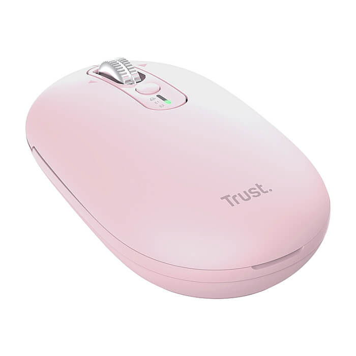 TRUST Seron Slim Multi-Wireless Hyperscroll Mouse Pink (тъмнейл - 3)