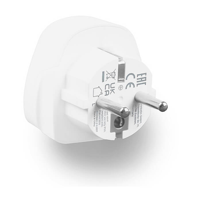 Verbatim WTEU-02 World to Europe Travel Adapter Plug (тъмнейл - 2)