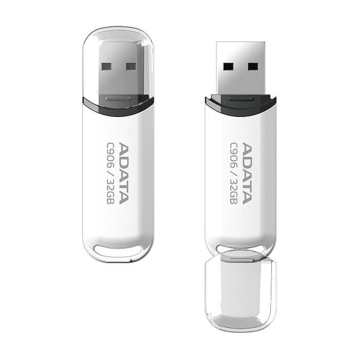ADATA C906 32GB USB 2.0 White ID 74254 (тъмнейл - 4)