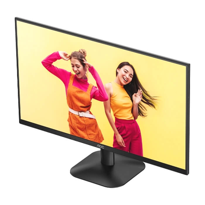 AOC Q27B35E, 27" IPS WLED, 2560x1440@75Hz, 4ms GtG, 1ms MPRT, 300cd m/2, 1500:1, 20M:1 DCR, Adaptive Sync, FlickerFree, Low Blue Light, Tilt, HDMI, DP ID 91915 (тъмнейл - 4)