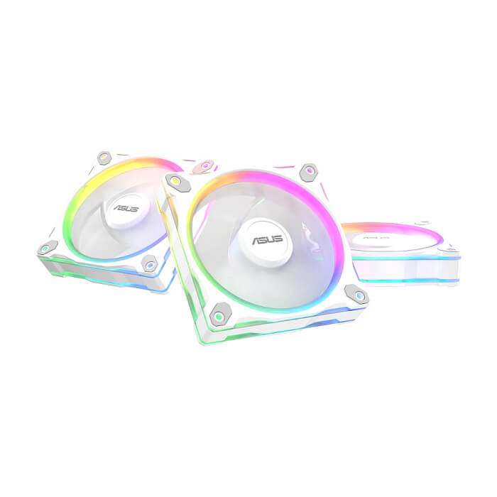 Asus Prime MR120 Reverse ARGB 3 Pack White ID 95753 (тъмнейл - 3)
