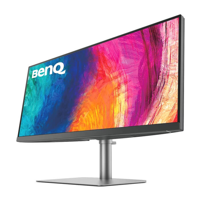 BenQ PD3420Q 34"W IPS LED 5ms 3440x1440 2K QHD, Design Mon, WQHD, AQCOL.,100% sRGB/98% P3,HDR400, B.I.,LBL,KVM, ICCsync, CAD/CAM, DualView, Contr.1000:1, 350 cd/m2, 2xHDMI,DP, ID 65262 (тъмнейл - 4)