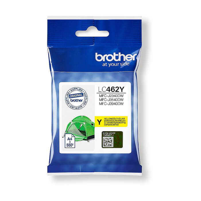 Brother LC462Y Yellow Ink Cartridge for MFC-J2340DW/J3540DW/J3940DW ID 69902 (тъмнейл - 2)