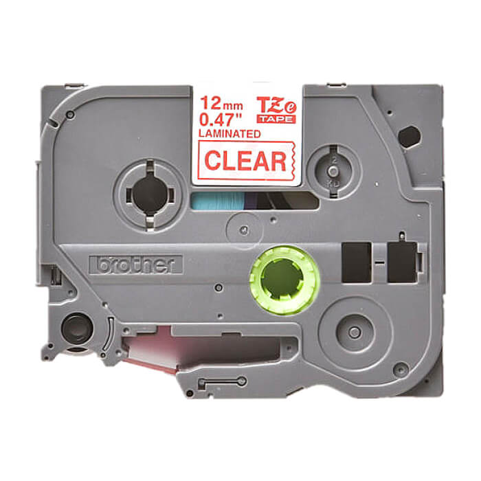 Brother TZe-132 Tape Red on Clear, Laminated, 12mm, 8m - Eco ID 70765 на супер цена