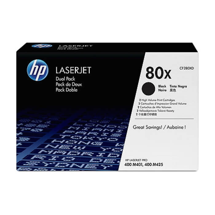 HP 80X Black Dual Pack LaserJet Toner Cartridges ID 68894 на супер цена