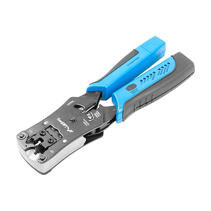 Lanberg crimping tool for RJ45, RJ12, RJ11 + cable tester (тъмнейл - 2)