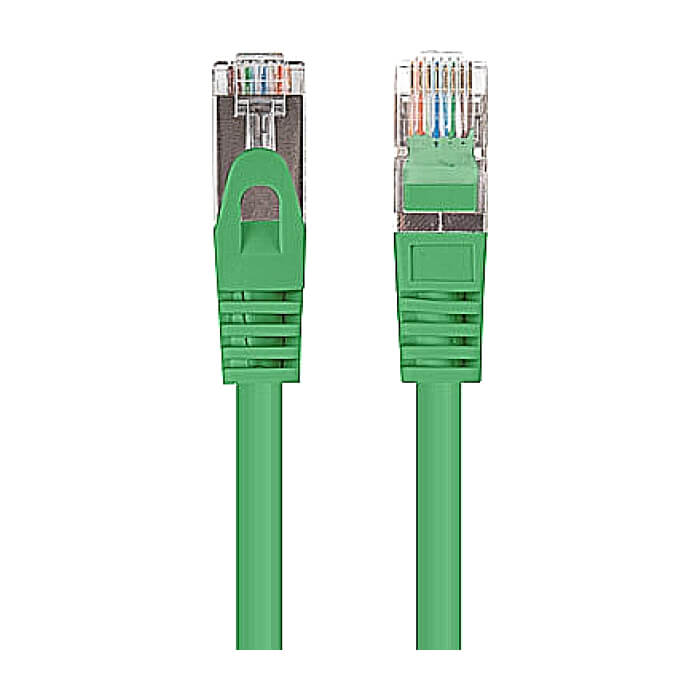 Lanberg patch cord CAT.6 FTP 0.25m, Fluke Passed, green (10-pack) ID 96933 на супер цена