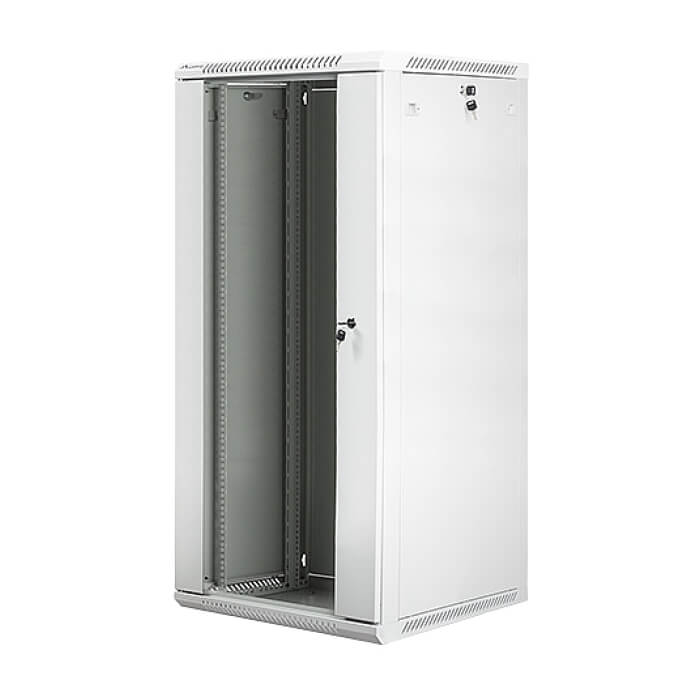 Lanberg rack cabinet 19" wall-mount 27U / 600x600 for self-assembly (flat pack), grey ID 71872 (тъмнейл - 3)