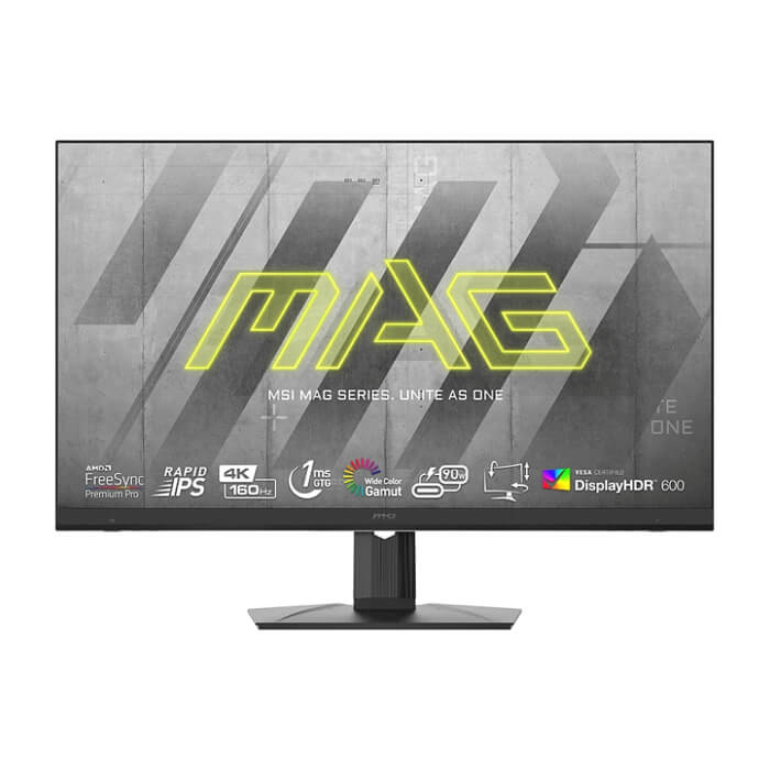 MSI MAG 323UPF, 32", 160Hz, 1ms, 3840x2160 UHD, Rapid IPS, Flat, FreeSync Premium Pro, VESA DisplayHDR 600, KVM, Tilt, HEIGHT ADJUSTMENT 100mm, 2x HDMI, DP, 1x USB Type-C with DP and PD 90W,PIP and PBP, VESA 100, 9S6-3DC79T-001 ID 64996 на супер цена от GT Computers MSI MAG 323UPF, 32", 160Hz, 1ms, 3840x2160 UHD, Rapid IPS, Flat, FreeSync Premium Pro, VESA DisplayHDR 600, KVM, Tilt, HEIGHT ADJUSTMENT 100mm, 2x HDMI, DP, 1x USB Type-C with DP and PD 90W,PIP and PBP, VESA 100, 9S6-3DC79T-001 ID 64996 на супер цена