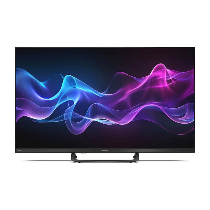 Sharp 32HF3865E, 32" QLED Google TV, FHD 1920x1080 Frameless, 1 000 000:1, DVB-T/T2/C/S/S2, HDR10, Speaker 2x8W, Dolby Digital, Google Cast, 3xHDMI (ARC/CEC), CI+, 3.5mm Headp ID 93554 (тъмнейл - 2)