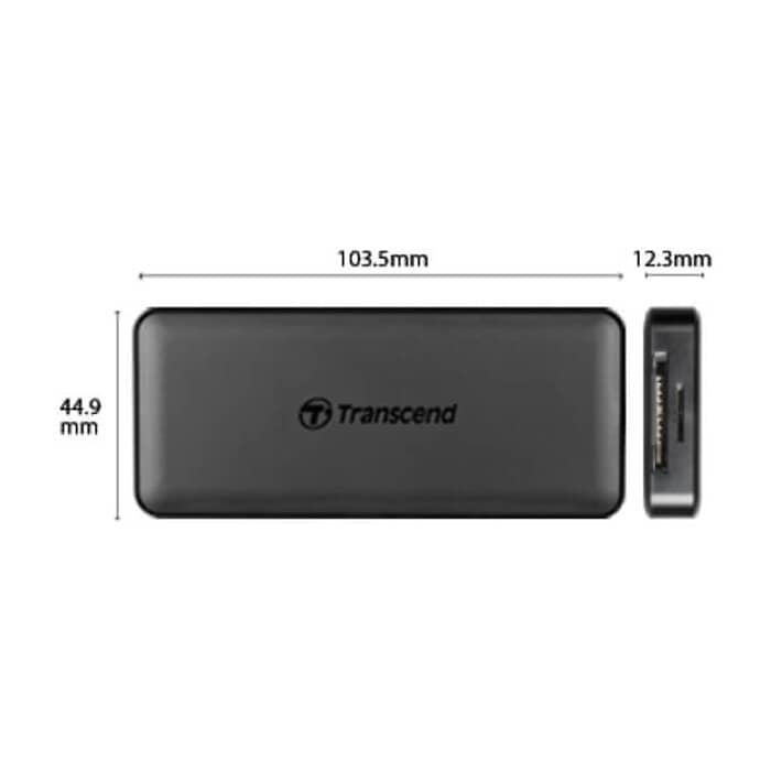 Transcend 3-Port Hub, 1-Port PD, SD/MicroSD Reader, USB 3.1 Gen 2, Type C (тъмнейл - 5)