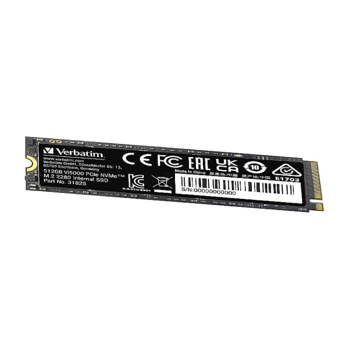 Verbatim Vi5000 Internal PCIe NVMe M.2 SSD 512GB ID 73190 (тъмнейл - 4)