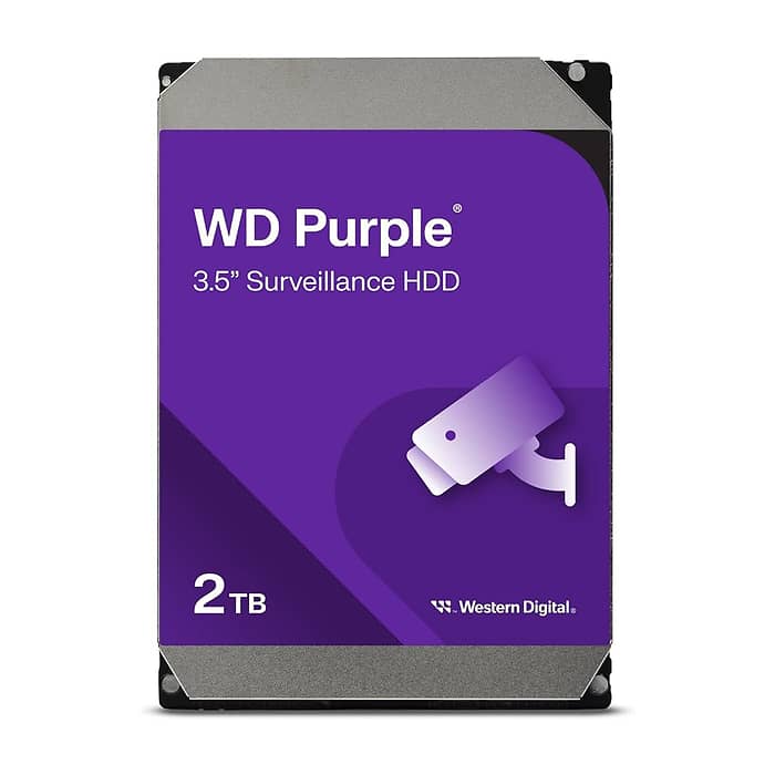 Western Digital Purple 2TB ( 3.5'', 64MB, 5400 RPM, SATA 6Gb/s ) на супер цена от GT Computers Western Digital Purple 2TB ( 3.5'', 64MB, 5400 RPM, SATA 6Gb/s ) на супер цена