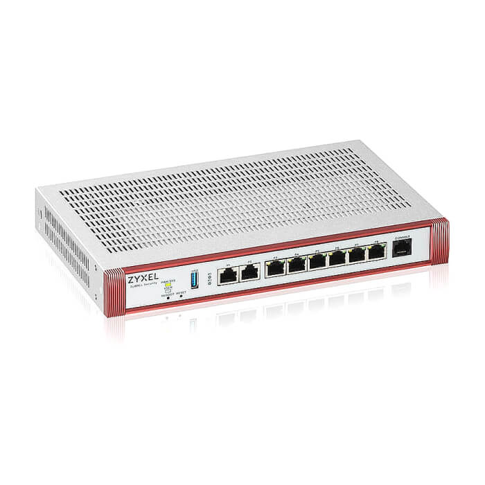 Zyxel USG FLEX 200 H, User-definable ports with 2*2.5G & 6*1G, 1*USB with 1 YR Gold Security Pack ID 84936 (тъмнейл - 4)