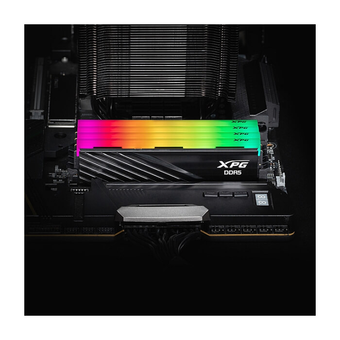 ADATA LANCER BLADE RGB 64GB (2x32GB) DDR5 6000 MHz CL30 Black ID 98509 (тъмнейл - 5)