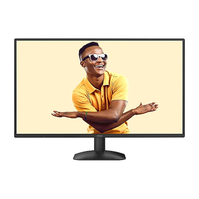 AOC 27B31H, 27" IPS WLED, 1920x1080@120Hz, 4ms GtG, 1ms MPRT, 300cd m/2, 1500:1, 20M:1 DCR, Adaptive Sync, FlickerFree, Anti Blue Light, Tilt, D-SUB, HDMI ID 89692 (тъмнейл - 2)