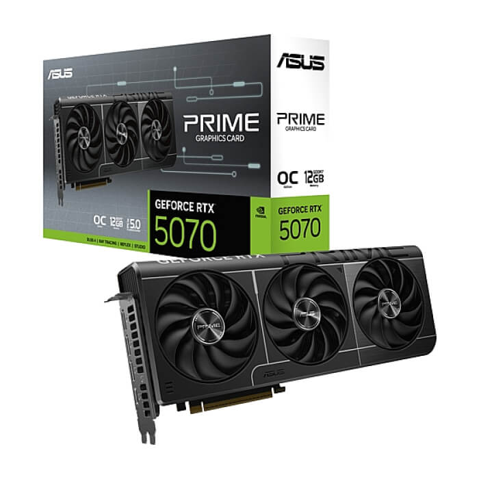 Asus Prime GeForce RTX 5070 12GB GDDR7 OC ID 88457 (тъмнейл - 2)