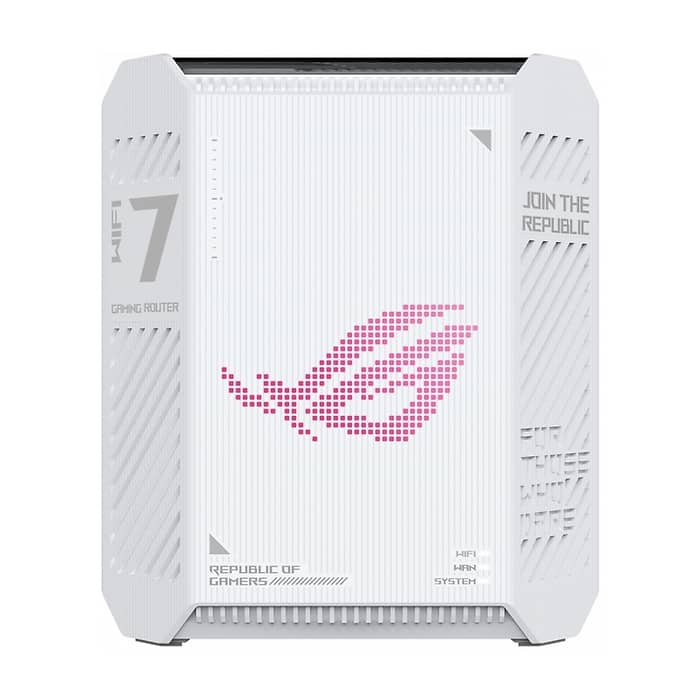 Asus ROG Strix, GS-BE7200 Dual-band WiFi 7 (802.11be) Gaming Router, supports 4096-QAM, dual gaming ports, enhanced 5GHz long-range antennas, Smart Home Master, and commercial-grade AiProtection на супер цена