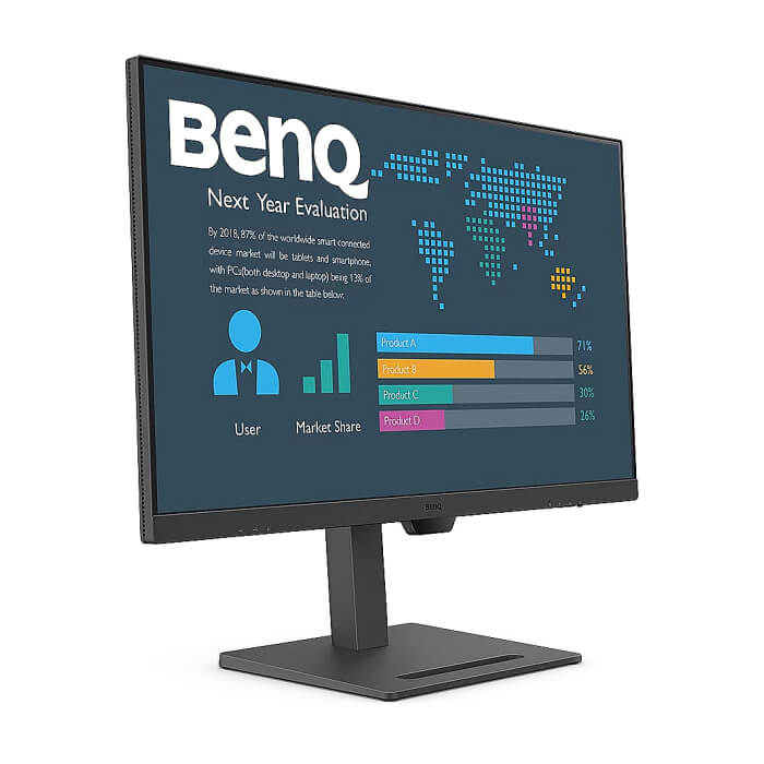 BenQ BL3290QT 32" IPS, 5ms, QHD 2560x1440, 75Hz, 99% sRGB, Eye Rem.,Eye-CareU, Flicker-free, LBL, B.I. Gen2, ePaper, 1000:1, 20M:1 DCR, 8 bit, 350cd/m2, HDMI, DP, USB-C 60W, D ID 65271 (тъмнейл - 3)