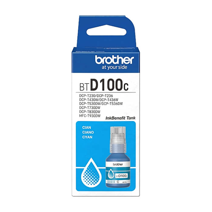 Brother BT-D100C Cyan Ink Bottle ID 89440 (тъмнейл - 2)