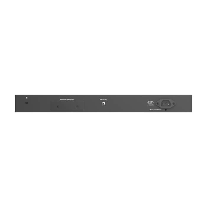 D-Link 24x100/1000/2500Base-T Layer 3 Stackable Managed Gigabit Switch with 2x10GBASE-T Ports and 4 x 25G SFP28 Ports (тъмнейл - 4)