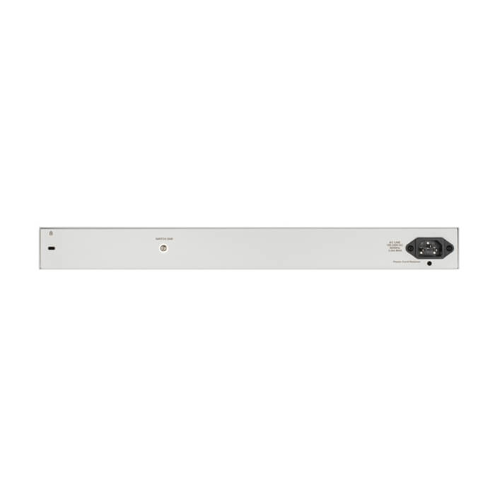 D-Link 28-Port Gigabit PoE+ Nuclias Smart Managed Switch including 4x 1G Combo Ports, 370W (With 1 Year License) (тъмнейл - 3)
