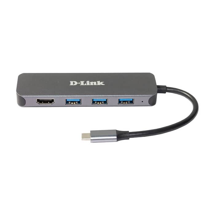 D-Link 5-in-1 USB-C Hub with HDMI/Power Delivery (тъмнейл - 2)