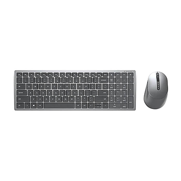 Dell Multi-Device Wireless Keyboard and Mouse - KM7120W - US International (тъмнейл - 2)