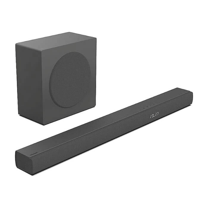 Hisense HS3100, 6-speaker surround sound system, 480W Total Output Power,6.5їWireless subwoofer, Rear surround speakers, Dolby Digital Plus and DTS Virtual:X, EzPlay and Bluetooth 5.3,Black (тъмнейл - 5)