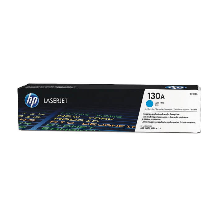 HP 130A Cyan LaserJet Toner Cartridge (CF351A) ID 68866 на супер цена