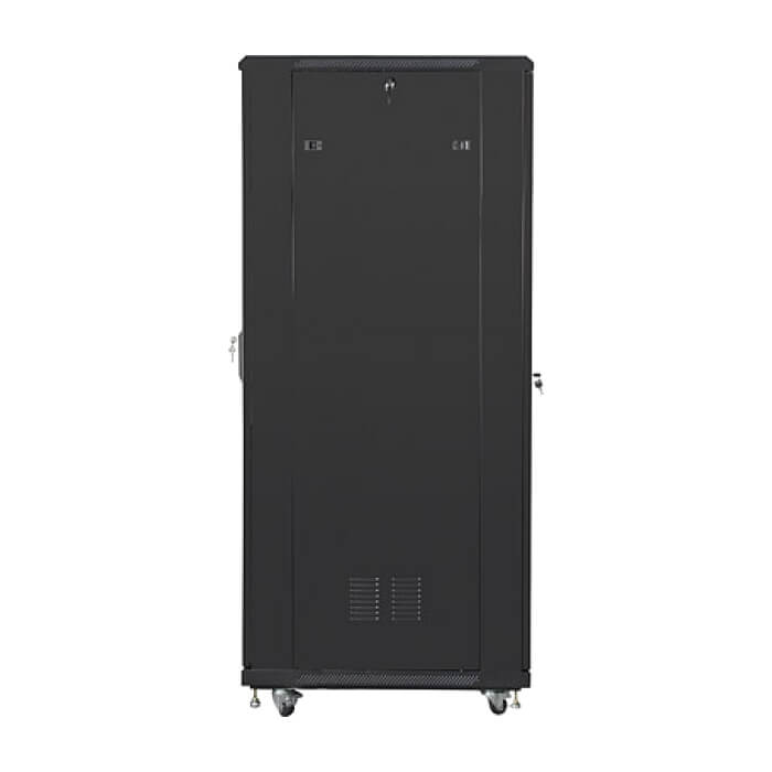 Lanberg rack cabinet 19" free-standing 47U / 800x800 self-assembly flat pack, black ID 71909 (тъмнейл - 4)