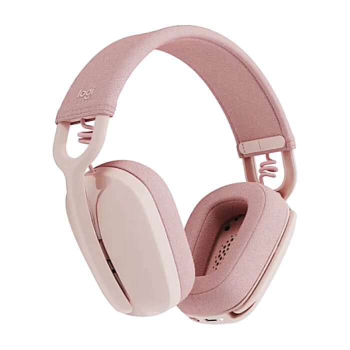 Logitech Zone Vibe 100 wireless headphones-ROSE M/N:A00167-BT-N/A-EMEA-914-STANDALONE ID 66429 (тъмнейл - 2)