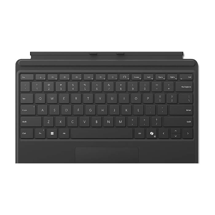Microsoft Surface Pro Keyboard 2024 Con ENG/INT, Black (тъмнейл - 2)