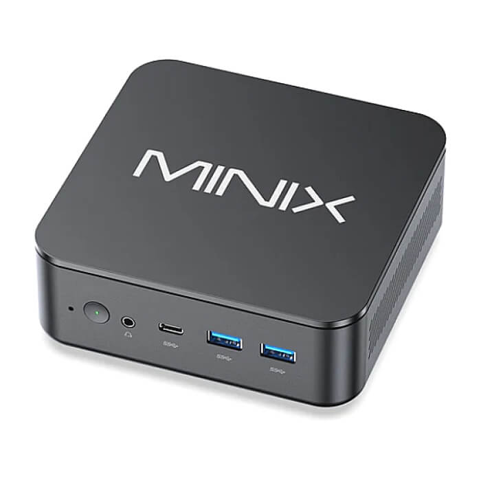 MiniX NGC NR660LP AMD Ryzen 5 6600H, 16GB DDR5, 512GB SSD, Dual LAN, Dual HDMI, USB-C, Windows 11 Pro ID 98602 (тъмнейл - 2)