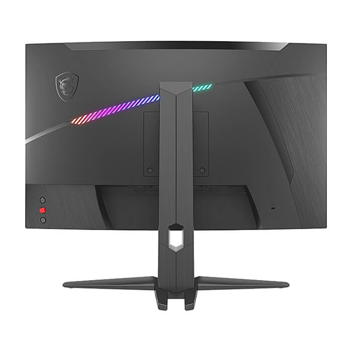 MSI MAG 325CQRXF, 31.5", Rapid VA, 240Hz, 1ms, WQHD 2560x1440, FreeSync Premium, HDR 400, ClearMR 7000, KVM, Mystic Light, Console mode, 400 nits, 4000:1, 100M;1, DP (1.4a), 2x HDMI (2.0), 1x Type-C (DP alt. PD 15W), USB HUB, Adj.Stand 100mm ID 79383 (тъмнейл - 5)